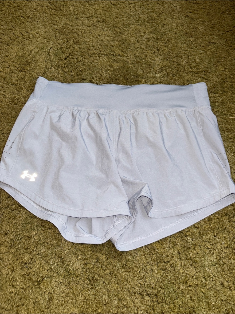 Under Armour Women's Light GrayAthletic Shorts